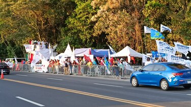 Así fue la antesala del primer debate presidencial