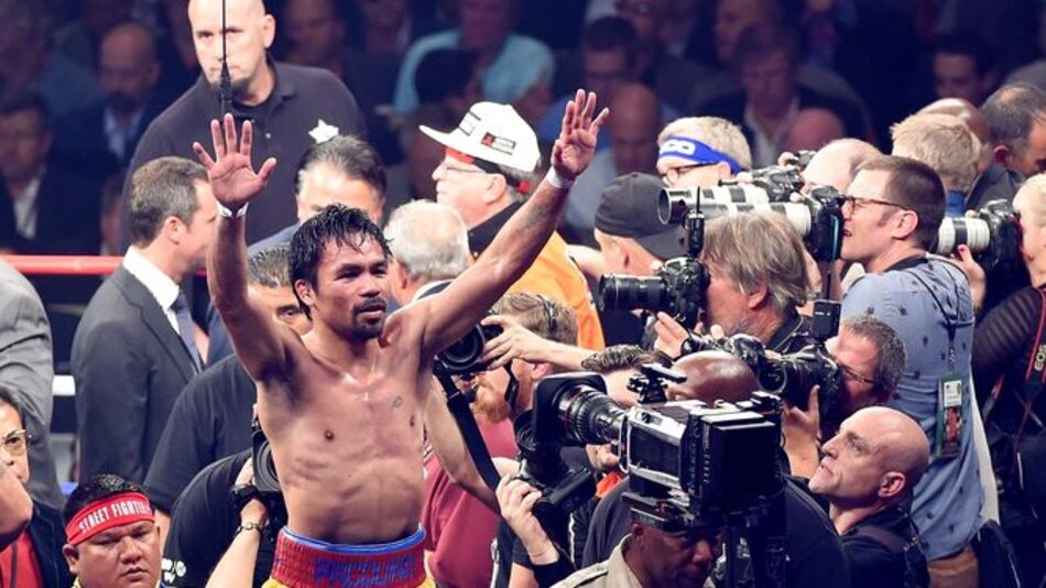 Pacquiao dice que lesión en el hombro le afectó en la pelea