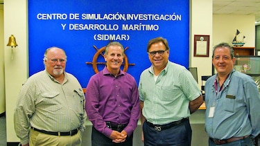 Visita al centro de simulación Sidmar