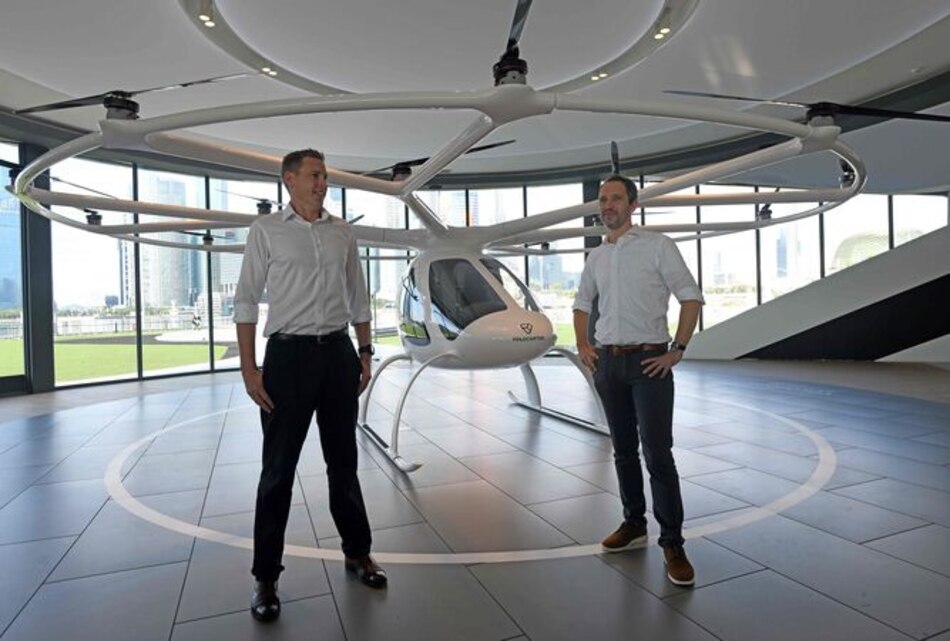 Los taxis voladores del futuro parecen juguetes hechos realidad