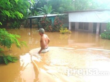 Sinaproc reporta 93 viviendas afectadas por inundaciones