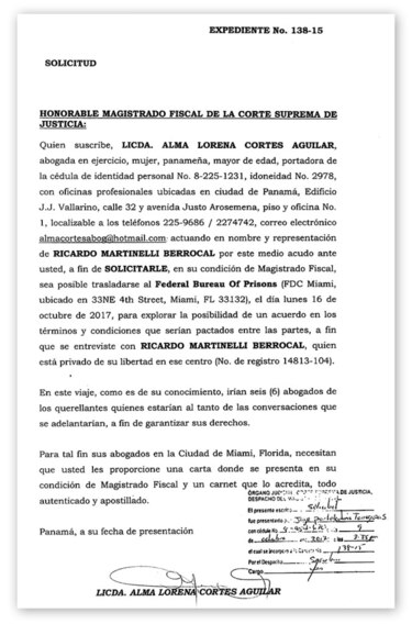 La propuesta de Ricardo Martinelli