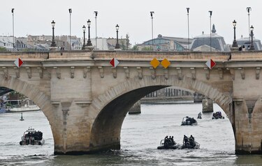 Así se encuentran las calles de París a solo horas de la inauguración de los Juegos Olímpicos