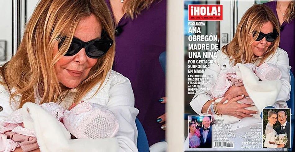 Ana Obregón habla por primera vez tras haber sido madre a los 68 años: ‘He vuelto a vivir’