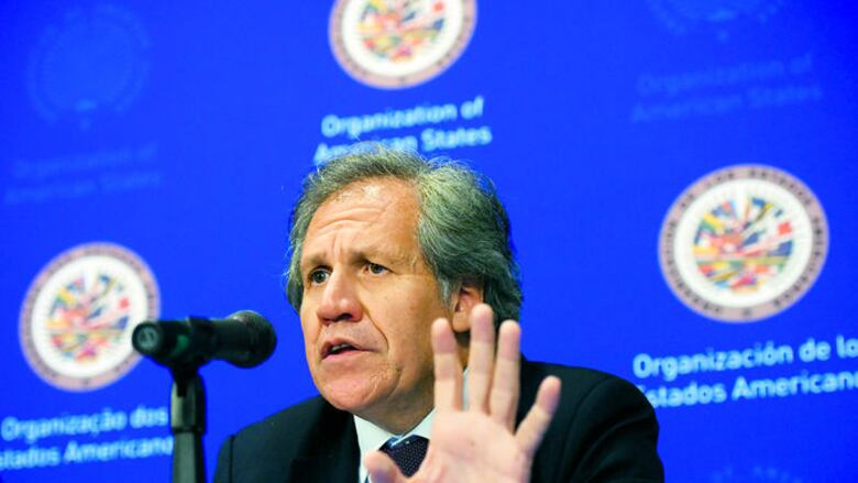 Almagro pide no distorsionar ‘voz del pueblo’ en Venezuela