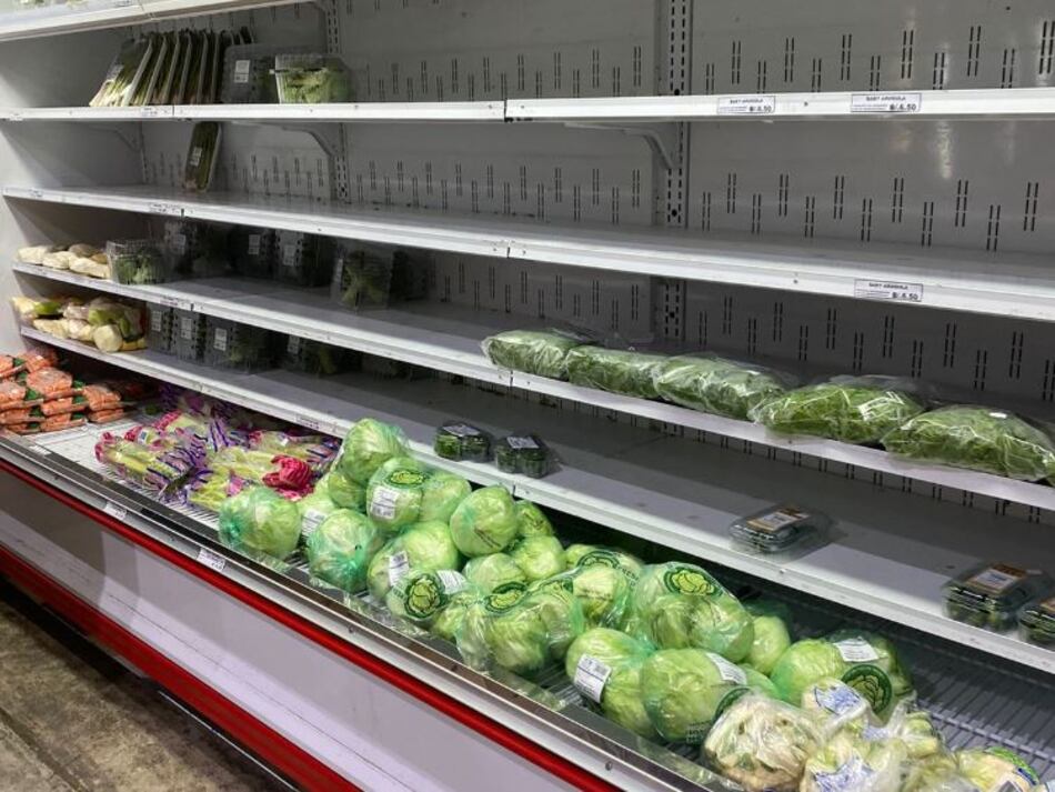 Caos provoca que se esté racionando la comida y la energía