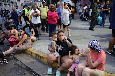 Las imágenes de los graves daños causados en Caracas y la Guaira por los potentes terremotos que han golpeado Venezuela