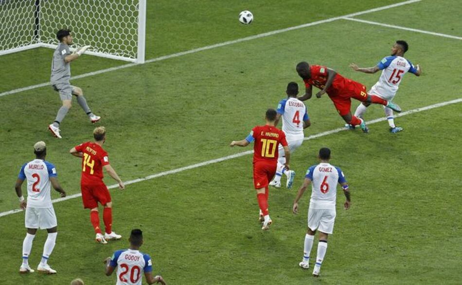 Mundial: Bélgica supera 3-0 a Panamá