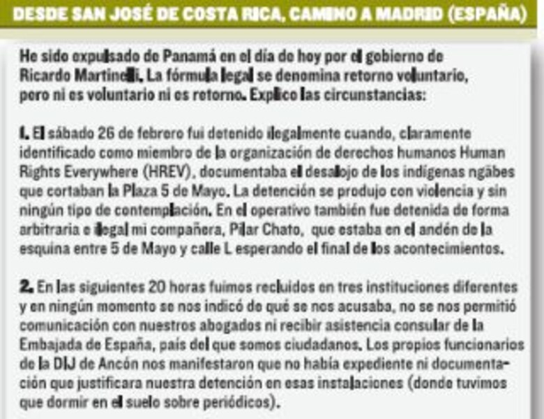 ‘No saben de qué acusarme’