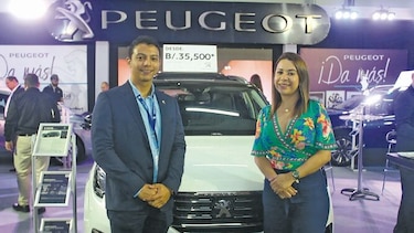 Peugeot está presente en el Panamá Motor Show en Atlapa
