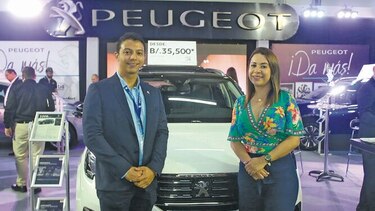 Peugeot está presente en el Panamá Motor Show en Atlapa
