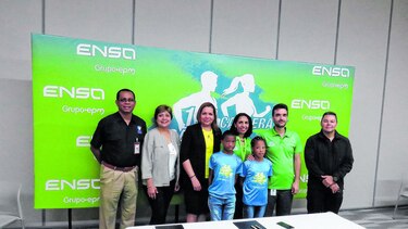 Todo listo para la carrera caminata de ENSA 2017