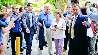 Felipe González en Venezuela