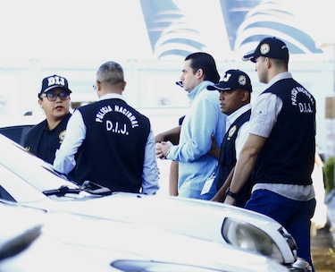 José Gabriel Carrizo fue aprehendido y esposado por la DIJ; no logró juramentarse en el Parlacen