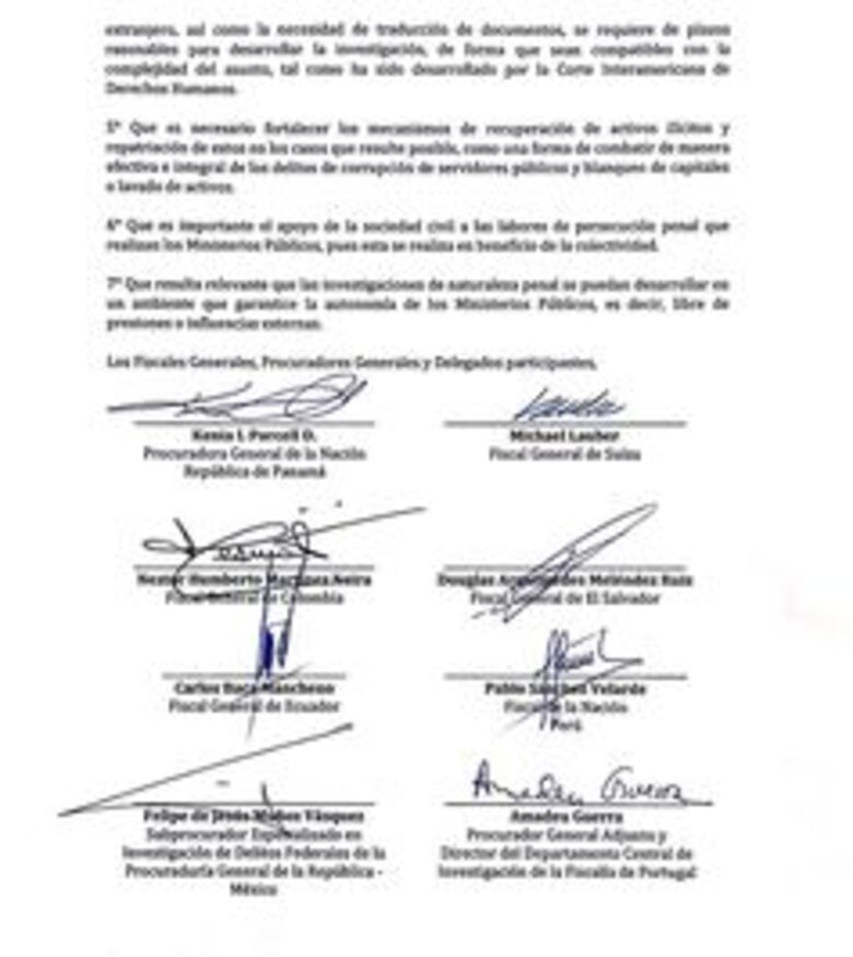 Los fiscales de Odebrech piden 'plazos razonables' para investigar, ante la complejidad de la trama