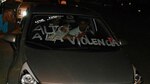 Jóvenes chitreanos salen a manifestarse tras homicidio de Carlos Augusto Cigarruista