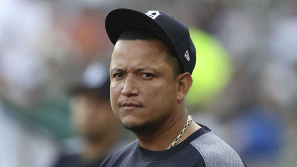 Miguel Cabrera trata de no mortificarse por su lesión