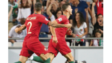 Sin Ronaldo, Portugal derrota a Italia en Liga de Naciones