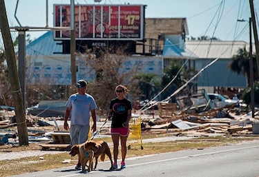 Florida sigue aturdida por devastación del huracán Michael