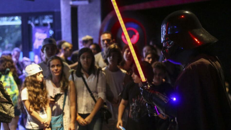 Los brasileños celebran conferencia Jedi antes del estreno de 'Star Wars'