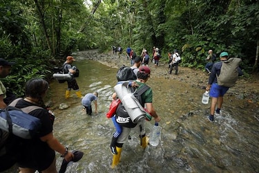 Tapón de Darién: 644 mil migrantes cruzaron la selva en 14 años