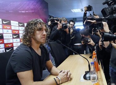 Puyol se despide tras quince años al máximo nivel en el fútbol