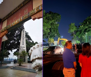Embajadora de China expresa ‘gran dolor’ por la demolición del monumento en el Mirador del Puente de las Américas