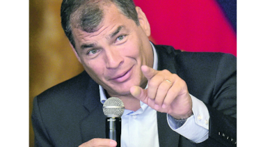 Prisión a vicealcalde por ‘irrespeto’ a  Rafael Correa