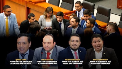 La bancada de Vamos se reduce a 15 diputados y queda empatada con la de RM