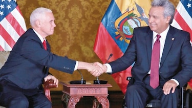 Pence insta a la región a aislar al régimen de Nicolás Maduro