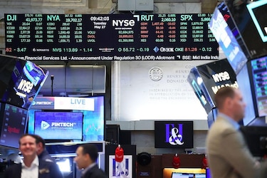 Wall Street cierra en verde ante la posibilidad de un alto el fuego en Irán