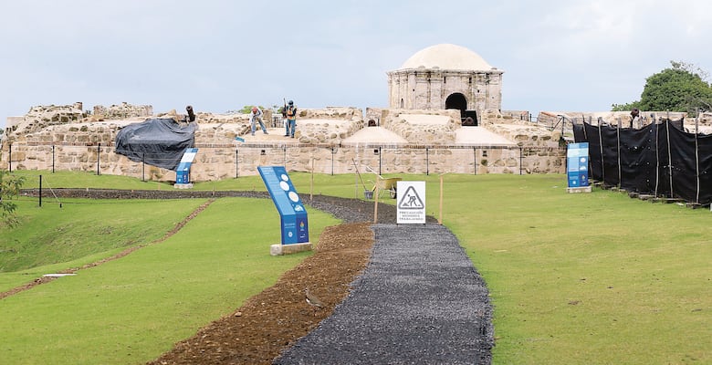 Encuentran restos de iglesia de Chagres