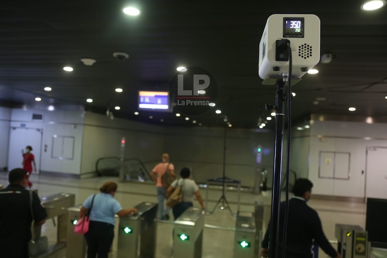 El Metro de Panamá planea el uso de cámaras para medir temperatura de los usuarios