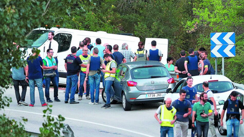 Abatido el presunto autor del atentado en Barcelona