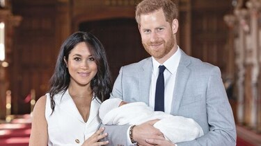 El mundo ve por primera vez al bebé de Enrique y Meghan