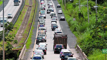 Congestión vehicular por rehabilitación