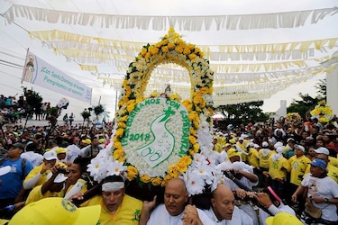 Nicaragüenses claman por paz en fiesta por santo patrono de la capital