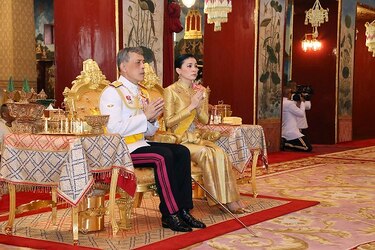 Tailandia: ceremonia de coronación del rey Rama X
