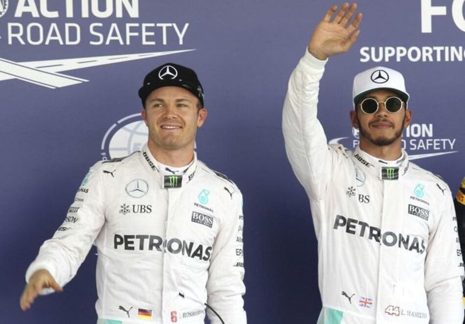 Hamilton y Rosberg se preparan para el decisivo duelo del desierto