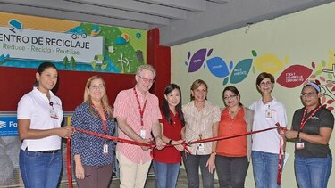Multibank inaugura centro de reciclaje