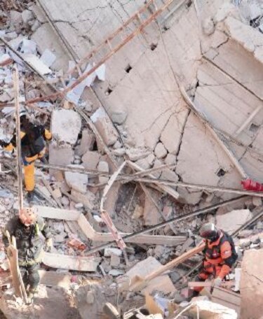Empieza la investigación de explosión en Rosario