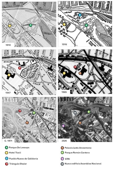 Del Parque de Lesseps a la Asamblea: la transformación de un rincón de la ciudad