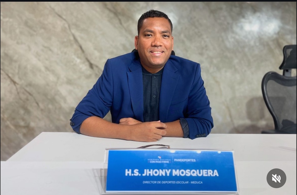 Educadores físicos cuestionan nombramiento de Jhony Mosquera en el Meduca