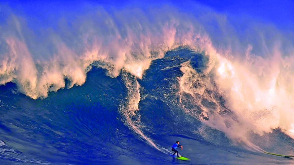 Olas gigantes en aguas españolas