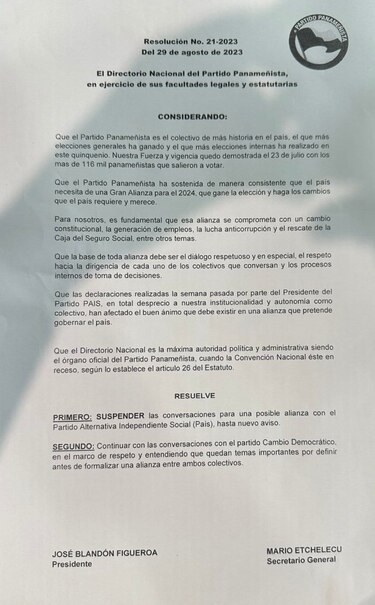 José ‘Toto’ Álvarez: ‘Nosotros vamos a seguir conversando con CD’