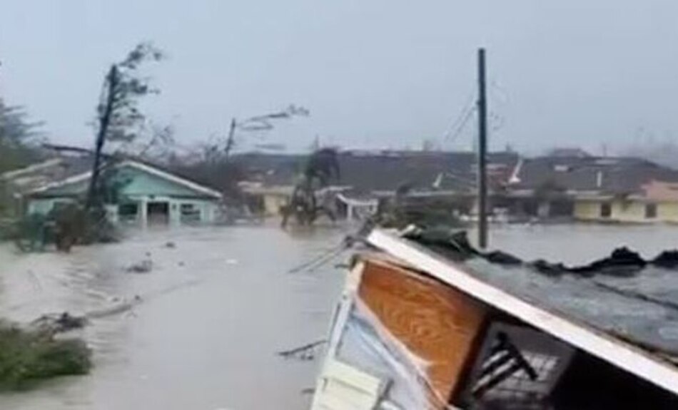 Huracán Dorian daña 13 mil viviendas en las Bahamas
