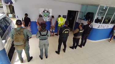 Aprehenden a seis personas por minería ilegal de oro en quebrada Río María Prieto