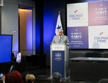 Minuto a minuto: el presidente Mulino habla en conferencia de prensa