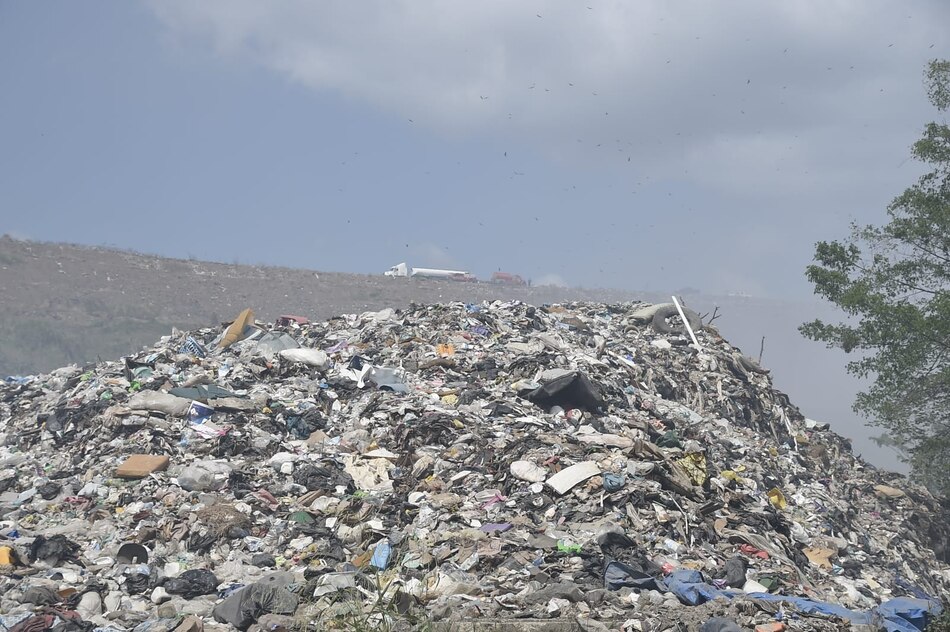 Bomberos esperan extinguir en su totalidad el incendio en cerro Patacón este miércoles