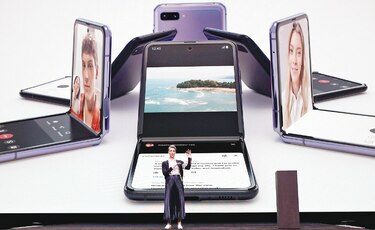 Samsung se aferra a los teléfonos  plegables 